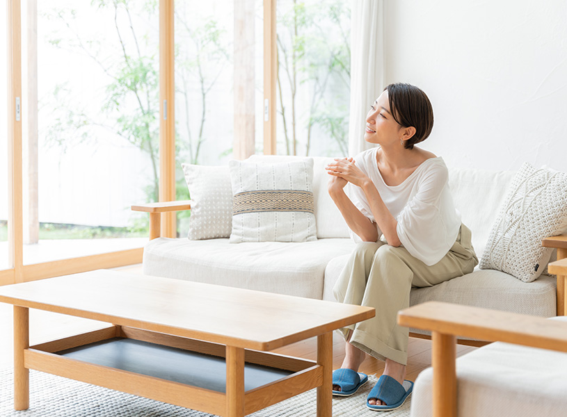 女性の一人暮らし